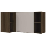 Armário de Canto Bartira Linea com 1 Porta e 1 Prateleira – 122,6cm de largura