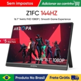 ARZOPA 16.1 ”144hz 1080P 100% sRGB FHD Monitor Portátil