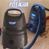 Aspirador água pó Electrolux compacto potente função sopro 1400W 12L total 5L útil protetor térmico AWD01 110v