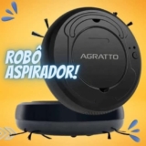 Aspirador de Pó Robo Agratto Praticci 3 em 1 Bivolt Com Carregador USB