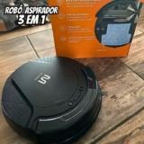 Aspirador Robô Eclipse 3 Em 1 20w Multi Home – Ho410 Cor Preto