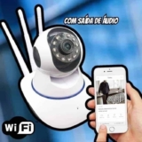 Baba Eletronica Camera Wifi Sem Fio Visão Noturna Microfone