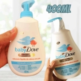 Baby Dove Sabonete Líquido Da Cabeça Aos Pés Hidratação Enriquecida 400Ml