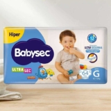 Babysec Fralda Galinha Pintadinha Ultrasec G 64 Unids