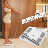 Balanca Digital Corporal de Biopedância Biohealth Pro com 8 Sesores Bluetooth – HC060N