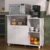 Balcão Multimóveis para Forno e Microondas Branco REF.2358