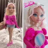Barbie Dream Besties, Boneca Malibu com Cabelo Loiro e Acessórios de Beleza, Para crianças a partir de 4 anos