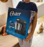 Batedeira Planetária Bowl Inox Iii Obat641 Oster Cor Preto Frequência 1