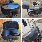 BAULETO PLÁSTICO SUPERIOR 45 LITROS PRO TORK REFLETOR CRISTAL