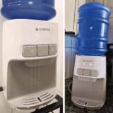 Bebedouro de mesa Cadence gela água refrigerado elétrico galão Aguô Bivolt BEB110 127v/220v
