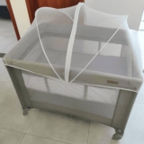 Berço Portátil Infantil Cercado 0-15kg Grafite Lazy Maxibaby