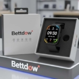 Bettdow SmartWatch, relogio smartwatch com Ecrã tátil e Alexa, à prova d’água IP68, relogio feminino e masculino, com 100+ modo esportivo e recebimento de notificações(preto)