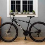 Bicicleta Aro 29 Aço Carbono Svj Freios A Disco 21 Vel