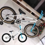 Bicicleta BMX Pro-X Série 1 Aro 20 Aero Freio V-brake Cor Azul/preto