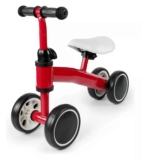 Bicicleta De Equilíbrio Infantil 4 Rodas Mega Compras Cor Azul