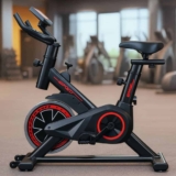 Bicicleta Spinning Premium Ergométrica Semi Profissional Bike Sport Preto