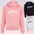 Blusa de Moletom Infantil ASICS com Capuz Canguru