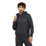 Blusa de Moletom Masculina ASICS com Capuz Canguru Fechado Fleece