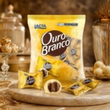 Bombom Ouro Branco Recheado 1kg Lacta