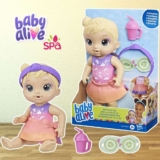 Boneca Baby Alive Dia no Spa – 22,5 cm de Cabelo Loiro – F5617 – Hasbro