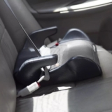 Booster Cosco Kids, Clippy, até 36kg, Preto