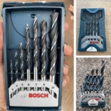 Bosch Jogo de brocas Madeira Mini X-Line 3-10mm 7 peças