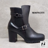 Bota Biker Mooncity Feminina