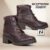 Bota Coturno Bottero Cano Médio Croco Feminina