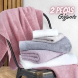 Buddemeyer Jogo de Toalhas Dual Air Gigante Branco 2 peças