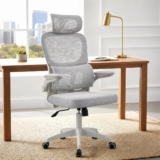 Cadeira de Escritório Almirante C600 Mesh Reclinável Cinza 150Kg