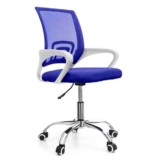 Cadeira de Escritório com Base Cromada Prizi Essencial