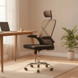 Cadeira de escritório Diretor com Encosto de Cabeça Flink Healer