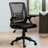 Cadeira De Escritório Diretor Malcom Preta Healer