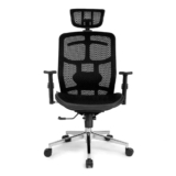 Cadeira de Escritório Ergonômica DT3 Diana V2, Até 150kg, Reclinável, Preto – 11726-7