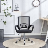 Cadeira de Escritório Giratória Or Design 3310 Preta Ergonomica