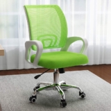 Cadeira de Escritório Secretária Base Cromada com Rodinha Fortt Lisboa