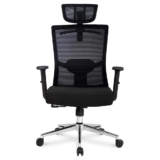 Cadeira DT3 Office Maya, Até 120kg, Descanso de Braço 2D, Cilindro Classe 4, Preto – 11732-4