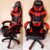 Cadeira Gamer Dragon War Gc-03 Preta E Vermelha