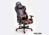 Cadeira Gamer Falcon, Cosmic, Vermelha