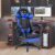 Cadeira Gamer PCTop Azul Racer 1006
