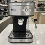 Cafeteira Expresso Philco Pcf04a 1,2l E Aquecedor De Xícaras preto
