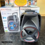 Caixa Amplificada Connect Power Plus CM 550 Preto Mondial Bivolt