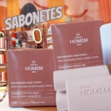 Caixa de Sabonetes em Barra Natura Homem Neo 3 un de 110 g