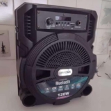 Caixa De Som Amplificada Bluetooth Ca80 120w Lenoxx Cor Preto 110V/220V