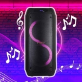 Caixa de Som Amplificada TRC 5590 com Bluetooth, Rádio FM e Entrada USB – 1000W