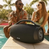 Caixa de som bluetooth 200w 39000mah eq ipx6 Sabala DRa-909 cor preto