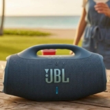Caixa De Som Bluetooth Jbl Boombox 4 Azul Azul