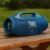 Caixa De Som Bluetooth Jbl Boombox 4 Azul Azul