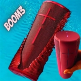 Caixa de Som Bluetooth Ultimate Ears BOOM 3 Portátil e À Prova D´Água – Até 15 horas de Bateria; 2 anos de Garantia – Azul