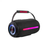 Caixa de Som Chilli Beans Smart Box, TWS, Bluetooth, USB e SD Card, Voice Call, Led Show, Preto – AK2020